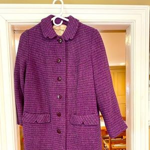 Harris Tweed women’s retro winter coat